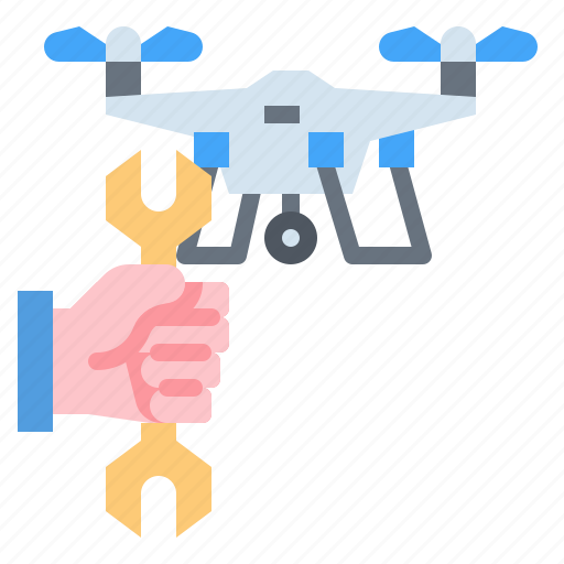 Drone, gadget, maintenance, robot, transport icon - Download on Iconfinder
