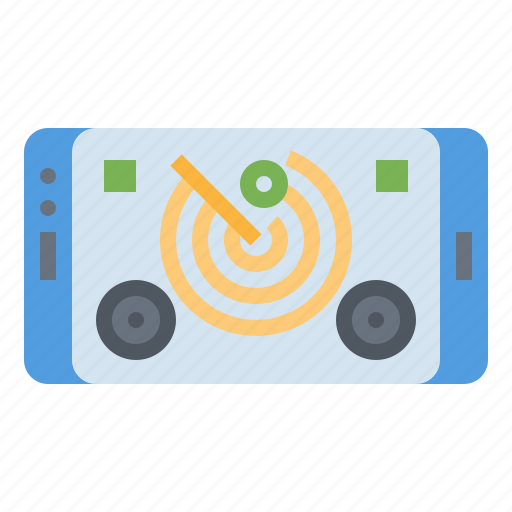 Area, place, positional, radar, technology icon - Download on Iconfinder