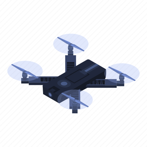 Cartoon, isometric, ornament, pattern, quadrocopter, small, technology icon - Download on Iconfinder