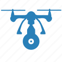 blue, cam, camera, drone, monitoring, security