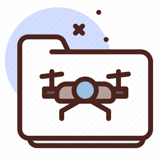 Folder, technology, fly, smart, gear icon - Download on Iconfinder