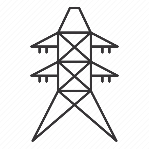 Electricity, energy, power, tower, transmission icon - Download on Iconfinder