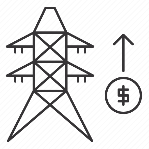 Energy, money, power, profits, tower, transmission icon - Download on Iconfinder
