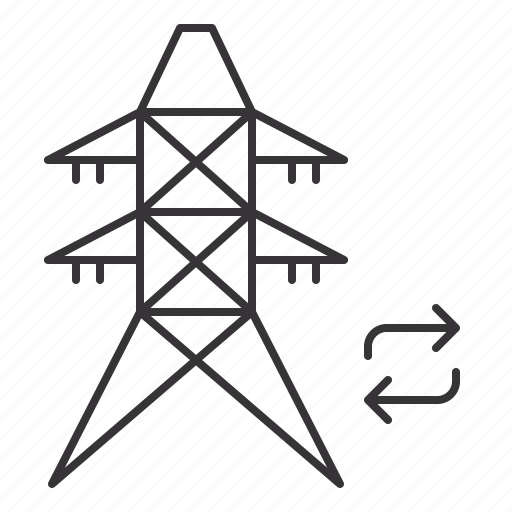 Electricity, energy, power, repeat, tower, transmission icon - Download on Iconfinder