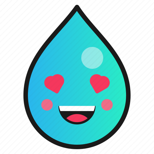 Crush, droplet, emoji, love icon - Download on Iconfinder