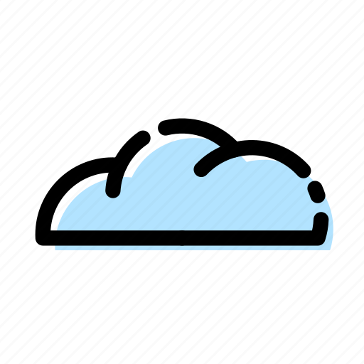Cloud, weather, data, file, document, storage icon - Download on Iconfinder