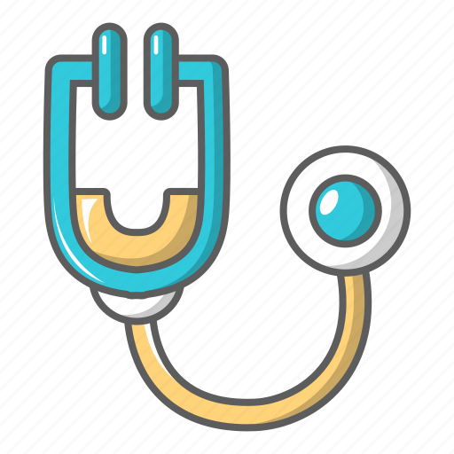 Aid, ambulance, beat, blue, care, cartoon, stethoscope icon - Download on Iconfinder