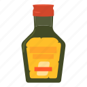 bottle, cartoon, liquid, medicine, object, syrup, tincture