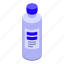 dry, cleaning, bottle, isometric 
