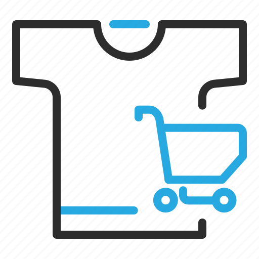 Cart, merchandise, shopping, tshirt, ecommerce icon - Download on Iconfinder