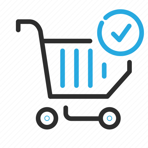 Cart, checkmark, ecommerce, shopping icon - Download on Iconfinder