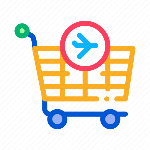 Duty, nameplate, product, products, store, trolley icon - Download on Iconfinder