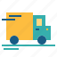 cargo, delivery, delivery truck 
