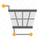 basket, cart, commerce, shopping