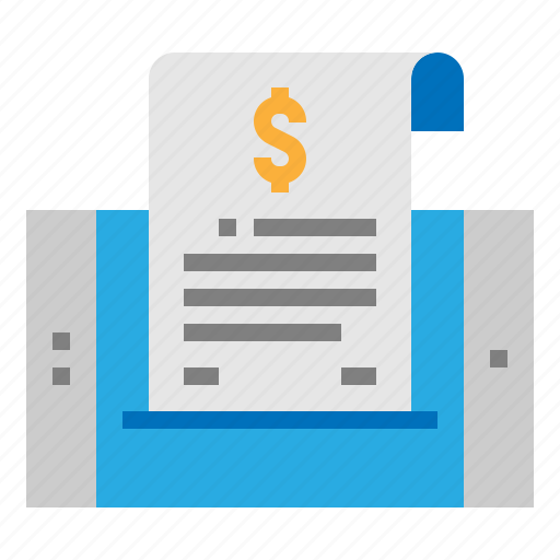 Bill, document, invoice, receipt icon - Download on Iconfinder