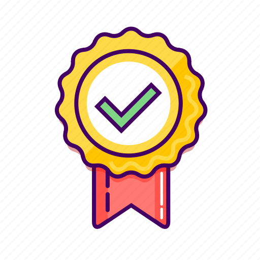 Approve, badge, check, ecommerce, guarantee, success icon - Download on Iconfinder