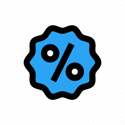 Discount, offer, percent, sale, sticker icon - Download on Iconfinder