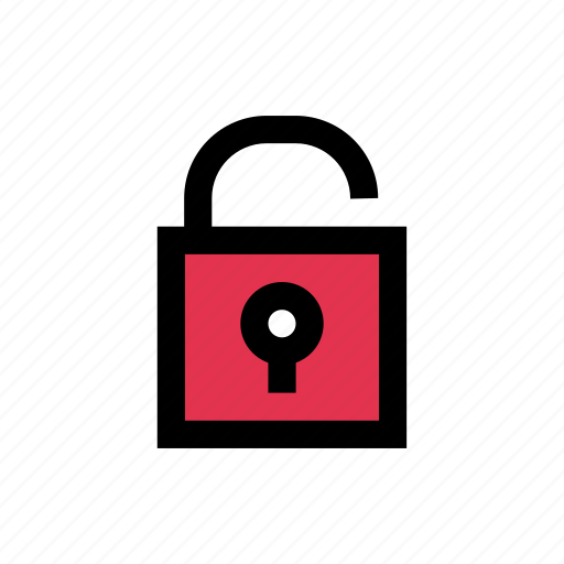 Accessed, private, protection, secured, unlock icon - Download on Iconfinder