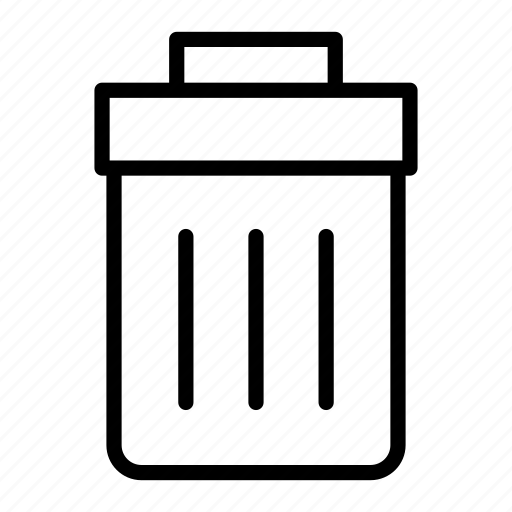 Bin, delete, dust, garbage, trashcan icon - Download on Iconfinder