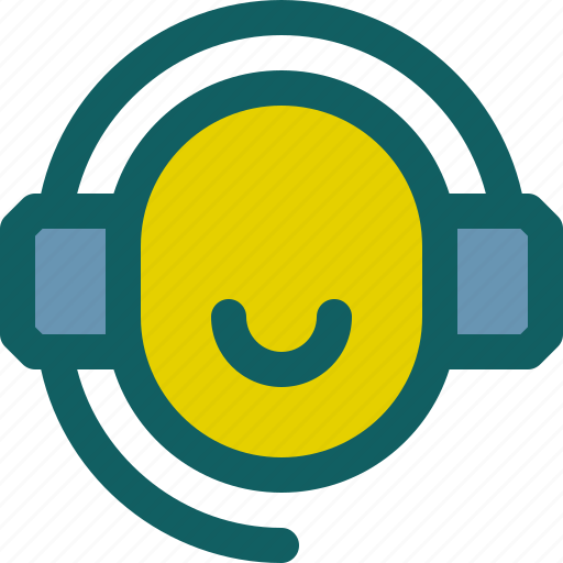 Service, people, call, customer, headset icon - Download on Iconfinder