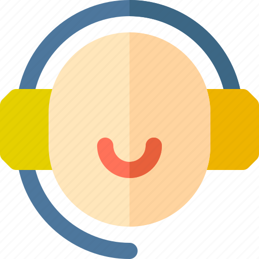 Headset, customer, people, service, call icon - Download on Iconfinder