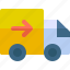 send, truck, courier, car, delivery 