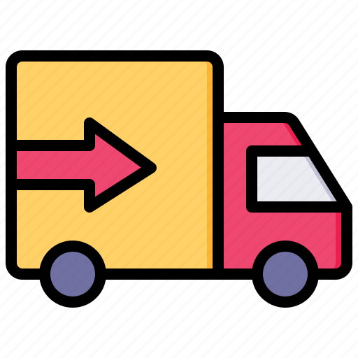 Delivery, truck, shipping, cargo, transport, vehicle icon - Download on Iconfinder