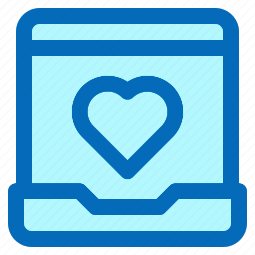 Ecommerce, shopping, laptop love, love laptop, love, laptop, lpatop icon - Download on Iconfinder