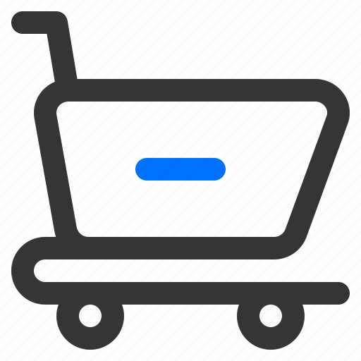 Ecommerce, shopping, remove shopping, shopping cart, delete cart icon - Download on Iconfinder