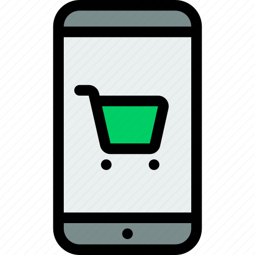Mobile, shopping, online, phone icon - Download on Iconfinder