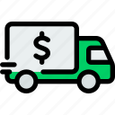 shipping, charge, delivery, truck 
