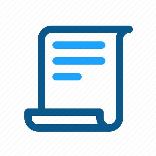 Bills, paper, document, sheet, file icon - Download on Iconfinder
