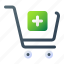 add, cart, shopping, ecommerce, online 