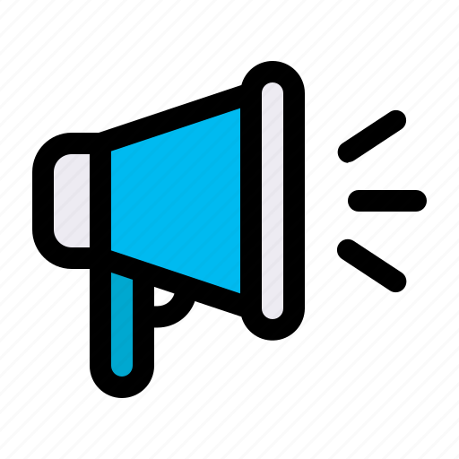 Promotion, megaphone, announcement icon - Download on Iconfinder