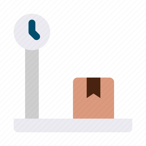 Weighing, scale, ware, house, delivery, cargo icon - Download on Iconfinder