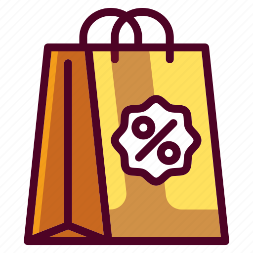 Shoping, bag, shoping bag, shopping, discount, offer, sale icon - Download on Iconfinder