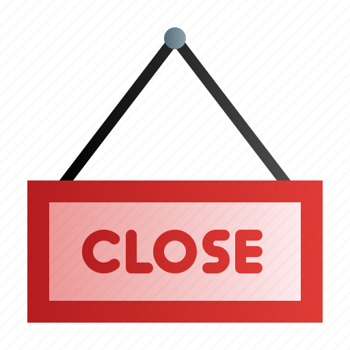 Close, close board, store, ecommerce icon - Download on Iconfinder