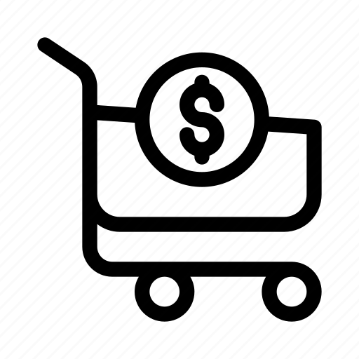 Shopping, cart, dollar, store, online, commerce icon - Download on Iconfinder