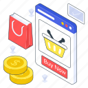 e-commerce, commerce, online, service, money