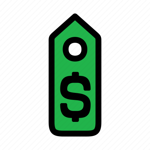 Dollar, ecommerce, price, shopping, tag icon - Download on Iconfinder