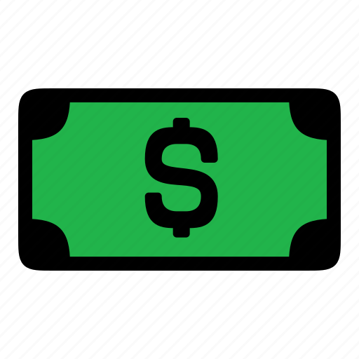Banknote, cash, dollar, money icon - Download on Iconfinder