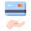 buy, card, credit, hand, money, pay, payment 