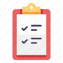 check, checklist, document, form, list, mark 