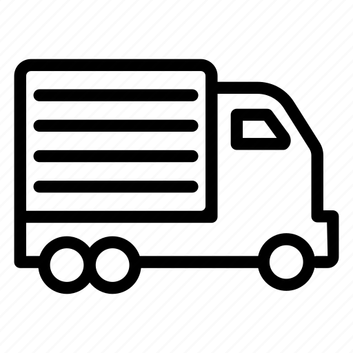 Free, delivery, courier, shipping, truck icon - Download on Iconfinder