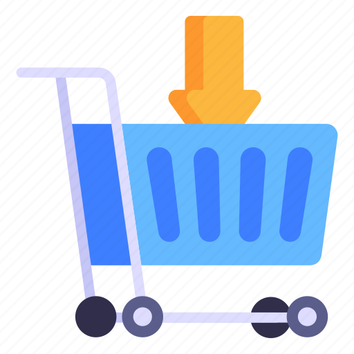 Add to shopping, add to cart, shopping cart, shopping trolley, ecommerce icon - Download on Iconfinder