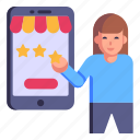 customer reviews, online ratings, online reviews, star ratings, feedback