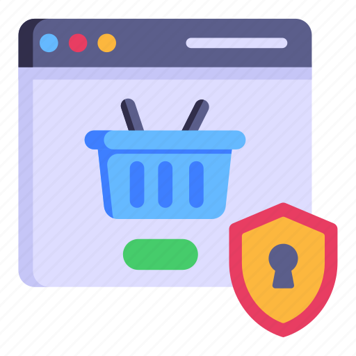 Eshop, internet shopping, web store, secure shopping, safe shopping icon - Download on Iconfinder