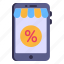ecommerce, m commerce, online discount, mobile discount, online shop 