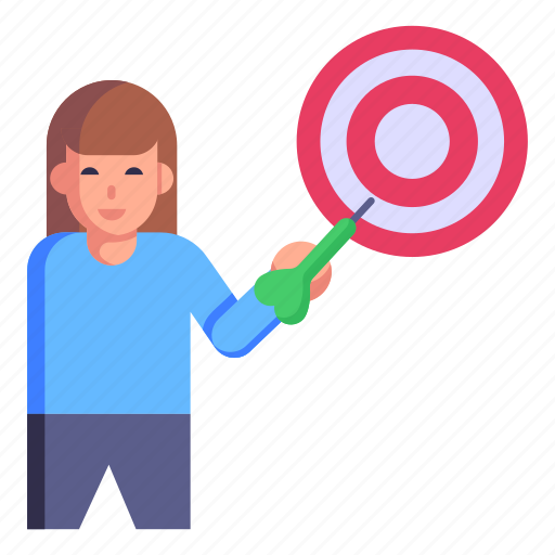 Goal, target, objective, aim, archery icon - Download on Iconfinder
