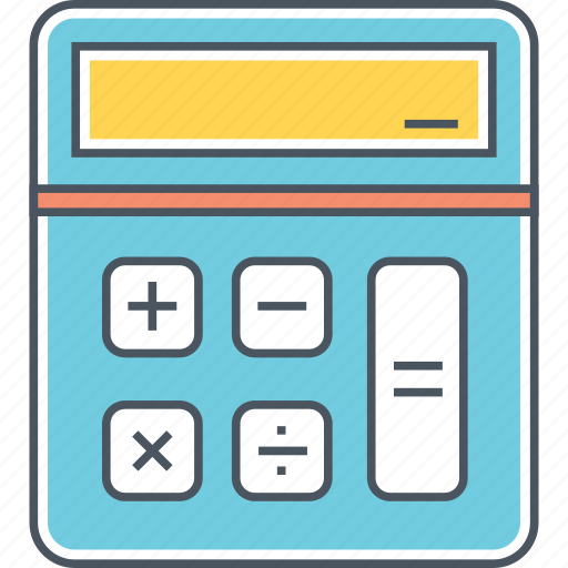 Calculator, calculation, mathematics, maths icon - Download on Iconfinder